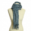 Шотландский шарф из шерсти ягнёнка Lambswool Scarf Stone Blue