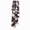 Шотландский шерстяной плед Tartan - Grey Dress Stewart
