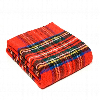 Шотландский шерстяной плед Tartan - Royal Stewart (без бахромы).