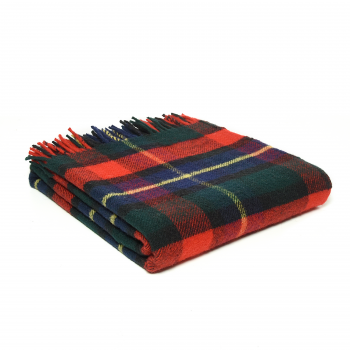 Фото английского пледа Шотландский шерстяной плед Tartan - Kilgour. Пледы из овечьей шерсти..